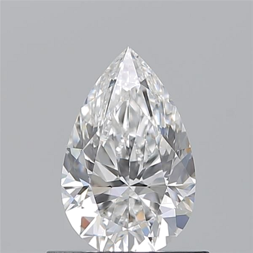 0.7 carat E-VVS1 Natūralus Pear Deimantas (1)