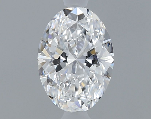 0.36 carat D-VVS1 Natūralus Oval Deimantas (1)