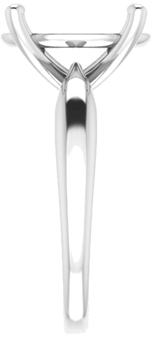 Sužadėtuvių Žiedas 950 Platinos Oval 14mm x 10mm (4)