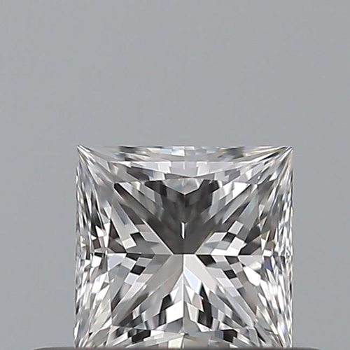 0.34 carat D-IF Natūralus Princess Deimantas (1)