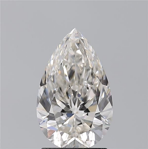 2.02 carat J-VS2 Natūralus Pear Deimantas (1)