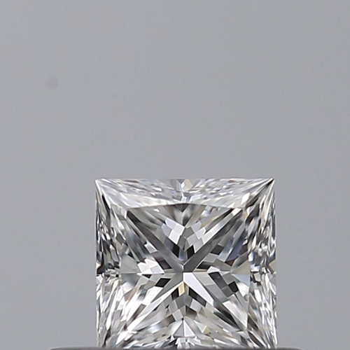 0.31 carat D-VVS1 Natūralus Princess Deimantas (1)