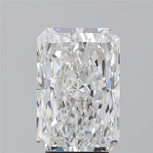 4.04 carat F-SI1 Natūralus Radiant Deimantas (1)