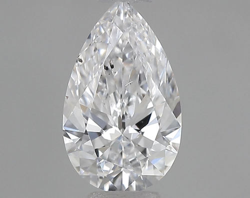 0.5 carat D-SI2 Natūralus Pear Deimantas (1)