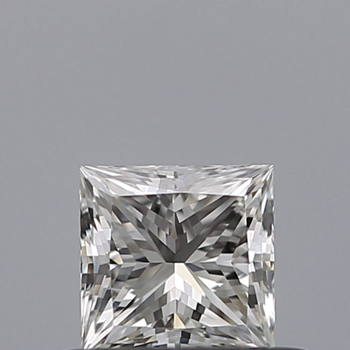 0.41 carat F-IF Natūralus Princess Deimantas (1)