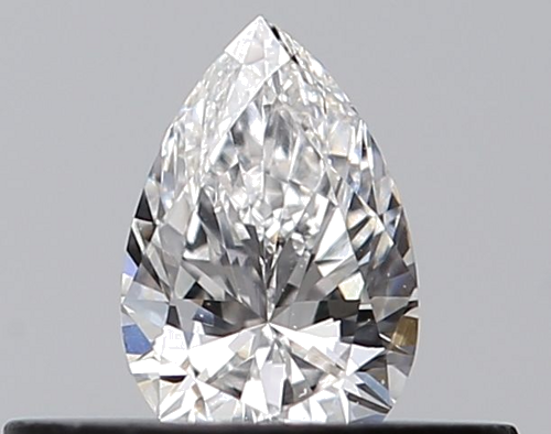 0.25 carat E-VS1 Natūralus Pear Deimantas (1)