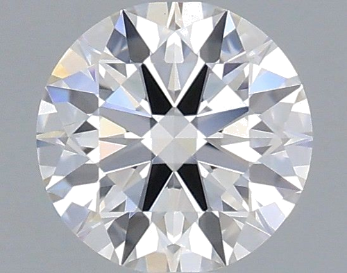 0.41 carat F-VVS2 Excellent cut Natūralus Round Deimantas (1)