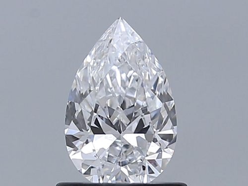 0.71 carat D-VS2 Natūralus Pear Deimantas (1)
