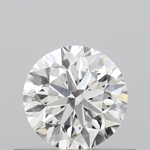 0.51 carat F-SI1 Very Good cut Natūralus Round Deimantas (1)