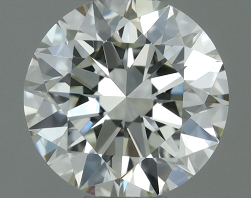 0.54 carat K-VVS1 Excellent cut Natūralus Round Deimantas (1)