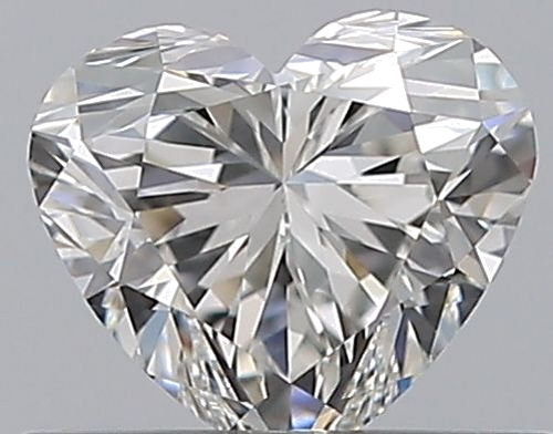 0.52 carat G-VS2 Natūralus Heart Deimantas (1)