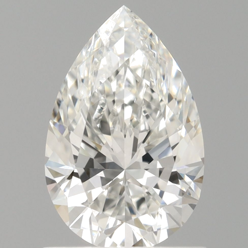 1.04 carat F-VS2 Natūralus Pear Deimantas (1)