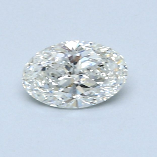 0.6 carat H-SI2 Natūralus Oval Deimantas (1)