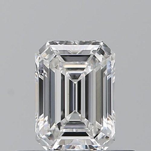 0.51 carat F-VS2 Natūralus Emerald Deimantas (1)