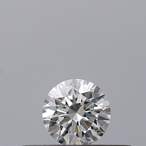 0.18 carat E-VVS2 Excellent cut Natūralus Round Deimantas (1)