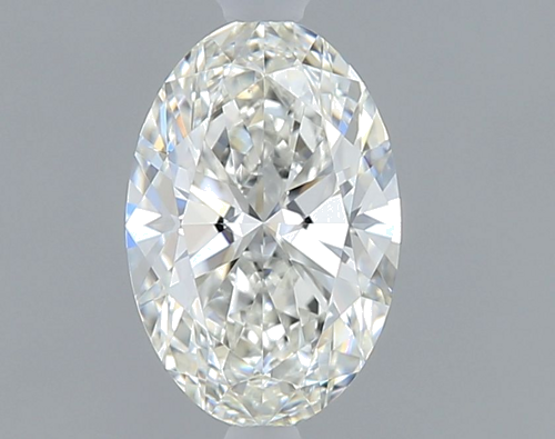 0.52 carat H-VS2 Natūralus Oval Deimantas (1)