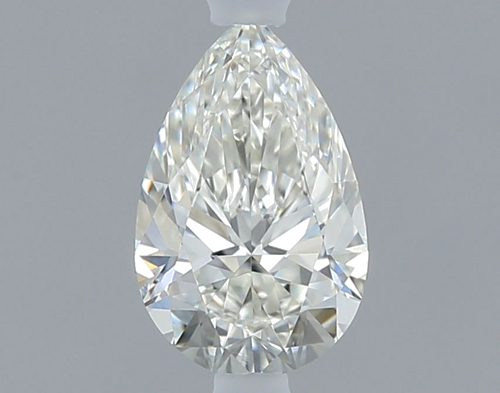 0.33 carat I-VVS2 Natūralus Pear Deimantas (1)