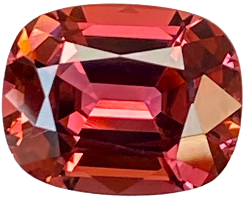9.03 carat PINK Cushion Tourmaline (1)