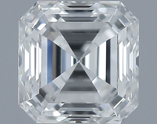 0.5 carat H-VVS1 Natūralus Asscher Deimantas (1)