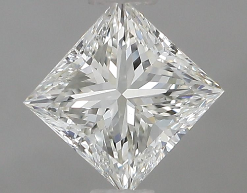 0.83 carat I-VS1 Natūralus Princess Deimantas (1)
