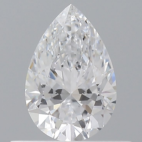 0.51 carat D-VS1 Natūralus Pear Deimantas (1)