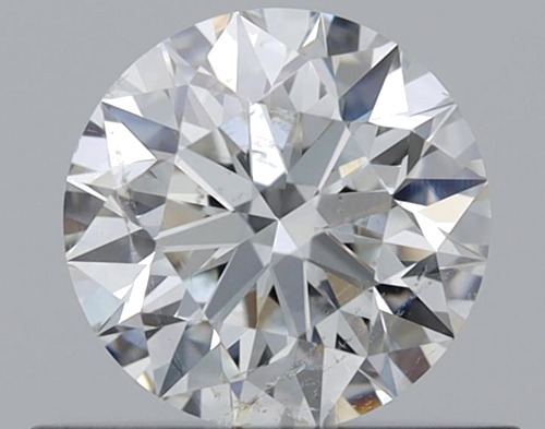 0.52 carat G-SI2 Excellent cut Natūralus Round Deimantas (1)