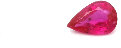 0.44 carat RED Pear Rubinas (1)