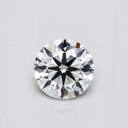 0.51 carat Faint Green-SI1 GD cut Natūralus Round Deimantas (1)