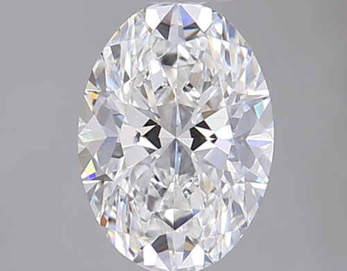 0.52 carat E-VVS2 Natūralus Oval Deimantas (1)