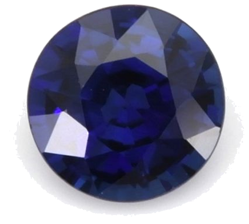 0.53 carat BLUE Round Safyras (1)