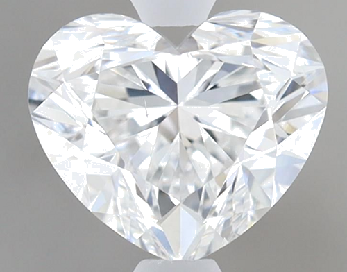 1.01 carat E-VS2 Natūralus Heart Deimantas (1)