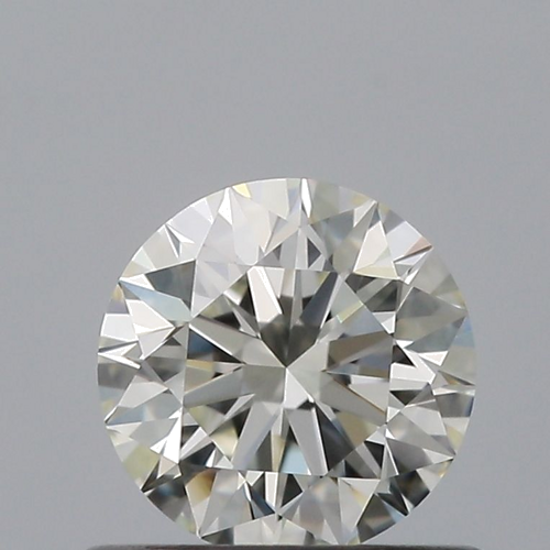 0.52 carat K-VVS2 Excellent cut Natūralus Round Deimantas (1)