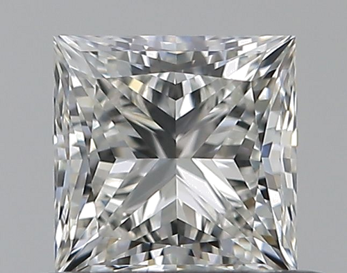 0.6 carat I-VS1 Natūralus Princess Deimantas (1)