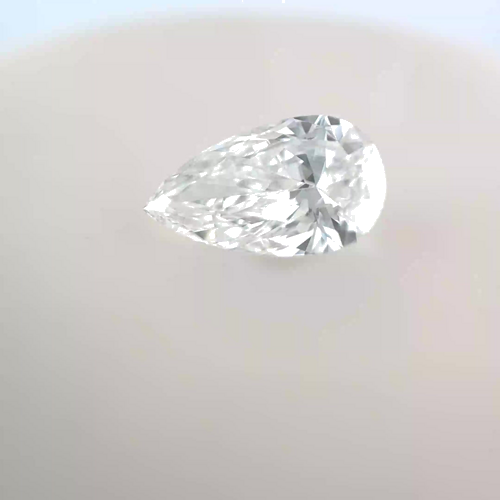 1.4 carat D-VS1 Natūralus Pear Deimantas (1)