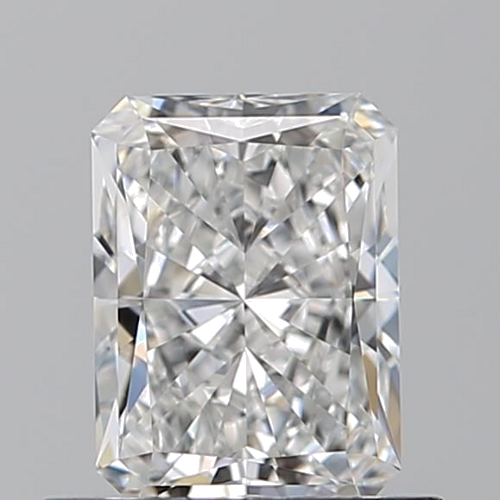 0.7 carat F-VVS2 Natūralus Radiant Deimantas (1)