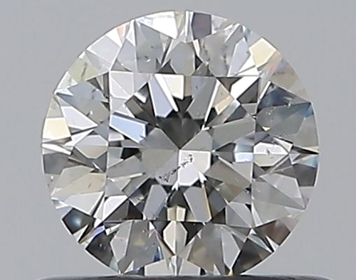 0.5 carat G-SI2 Excellent cut Natūralus Round Deimantas (1)