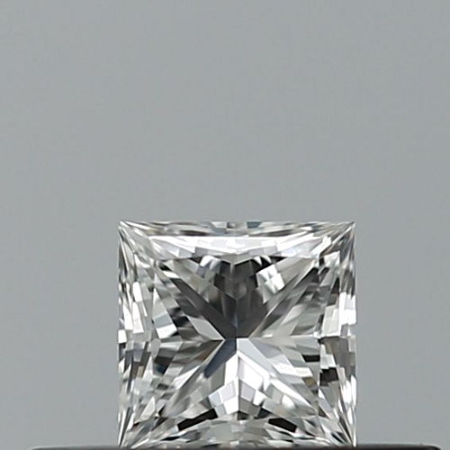 0.23 carat F-VVS1 Natūralus Princess Deimantas (1)