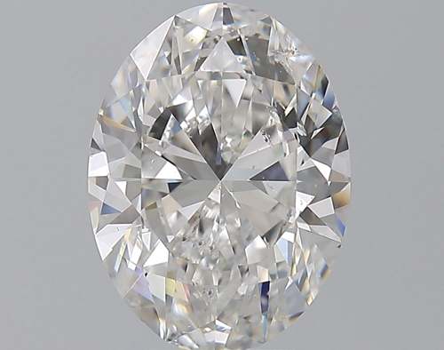 4.01 carat D-SI2 Natūralus Oval Deimantas (1)
