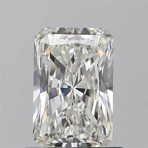 0.91 carat H-VS1 Natūralus Radiant Deimantas (1)