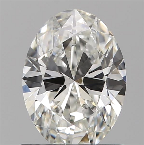 0.72 carat G-VVS2 Natūralus Oval Deimantas (1)
