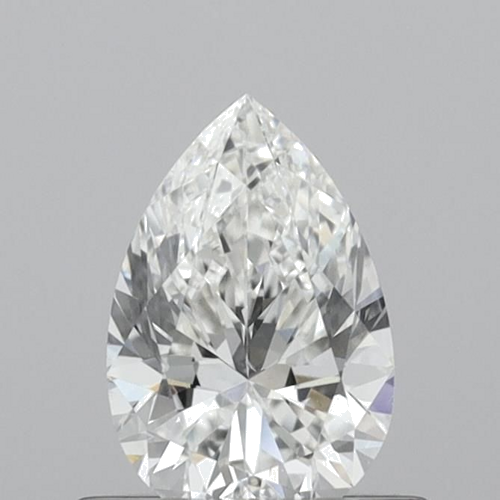 0.5 carat G-VS2 Natūralus Pear Deimantas (1)