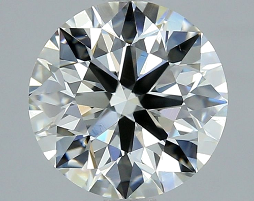 3.01 carat J-VS2 Excellent cut Natūralus Round Deimantas (1)