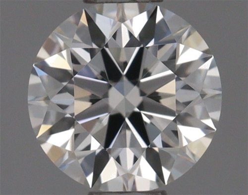 0.42 carat H-VVS1 Excellent cut Natūralus Round Deimantas (1)