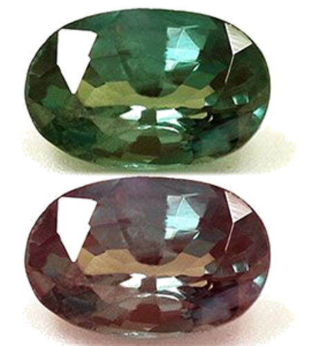 0.48 carat GREEN Oval Alexandrite (1)