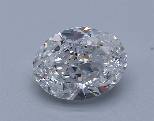 5.48 carat D-VS1 Natūralus Oval Deimantas (1)