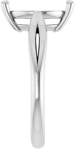 Sužadėtuvių Žiedas „Solitaire“ 14k white gold Marquise 10mm x 5mm (4)