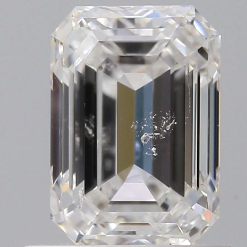 0.9 carat F-SI2 Natūralus Emerald Deimantas (1)