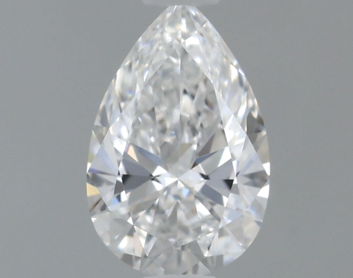 0.3 carat E-VVS2 Natūralus Pear Deimantas (1)