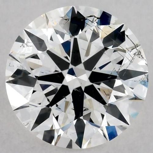 0.7 carat G-SI1 Excellent cut Natūralus Round Deimantas (1)