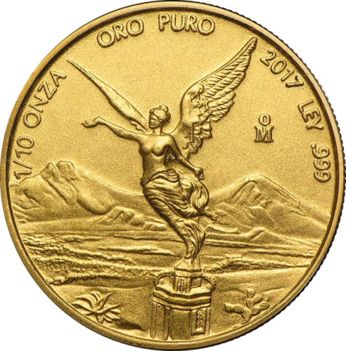 1/10 oz Liberty Angel (Libertad) Mexico gold coin (Mix years) (1)